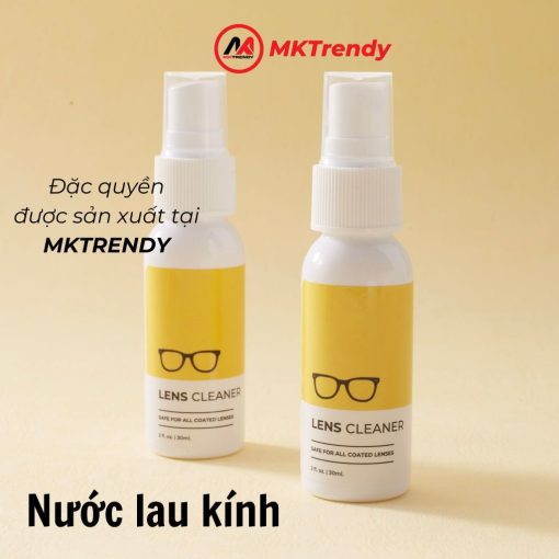 Phụ kiện mắt kính MKTRENDY nước lau kính dạng xịt đa năng làm sạch mắt kính màn hình điện thoại - Ảnh 3