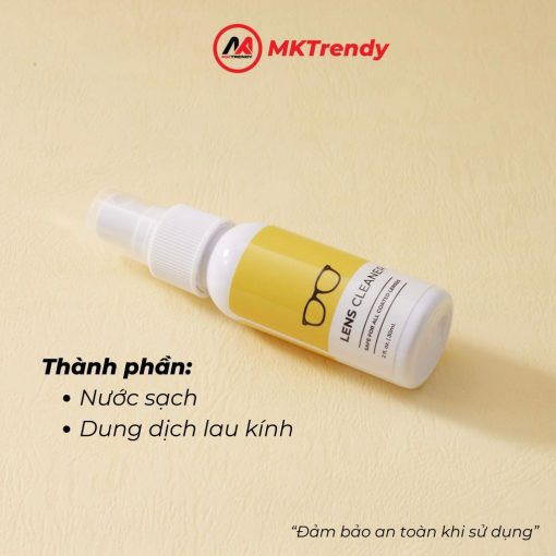 Phụ kiện mắt kính MKTRENDY nước lau kính dạng xịt đa năng làm sạch mắt kính màn hình điện thoại - Ảnh 4