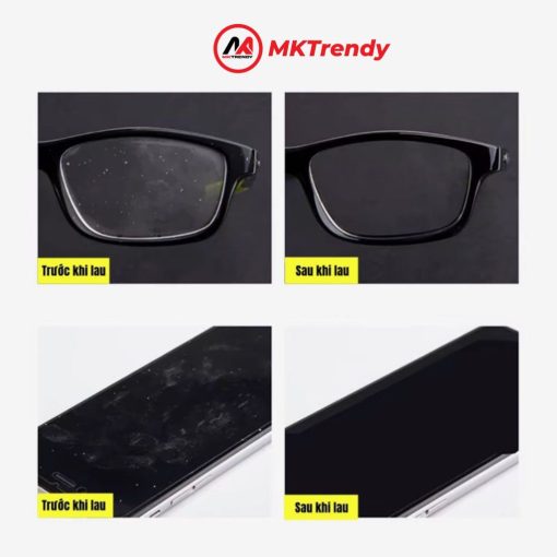Phụ kiện mắt kính MKTRENDY nước lau kính dạng xịt đa năng làm sạch mắt kính màn hình điện thoại - Ảnh 6