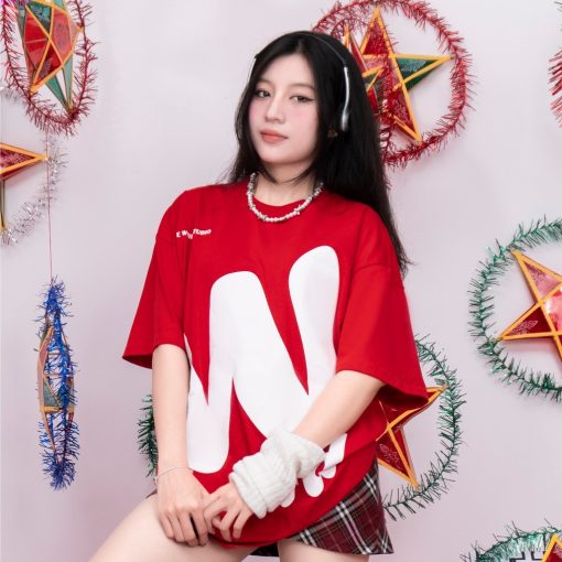 LOCAL BRAND Áo thun The Weird Phong Cách Unisex Form Rộng ATK1098 - Ảnh 5