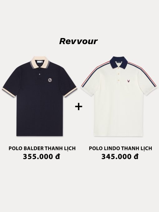 Combo 2 Áo Polo Balder + Lindo Logo Polo ( Độc Quyền) - Ảnh 2