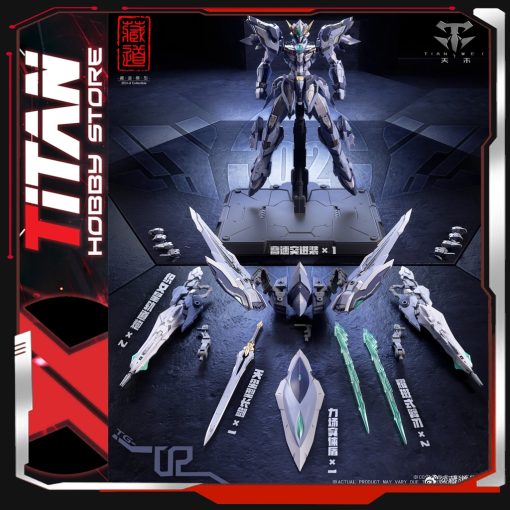 [ Hàng Sẵn ] Mô hình đồ chơi lắp sẵn 1/100 CD-TG02 Tian Fa Cangdao ( kèm đế )