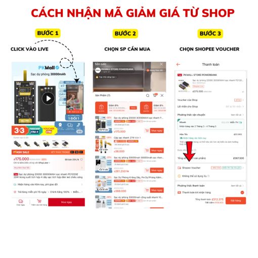 Sạc dự phòng 30.000mAh trong suốt với 2 cổng sạc nhanh 22.5W và 20W kèm 4 đầu cáp sạc màn hình led bảo hành 12 tháng - Ảnh 3