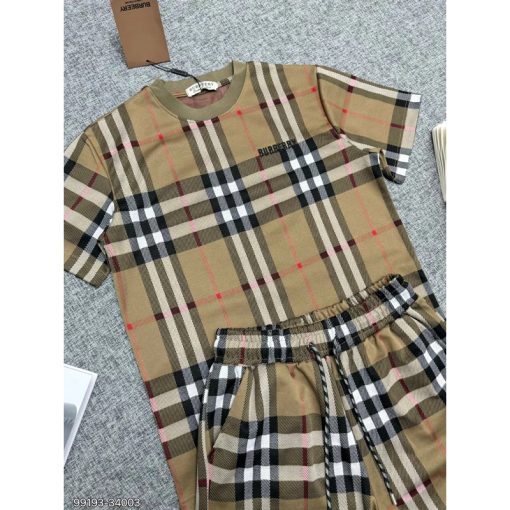 Bộ Quần Áo Nam Mùa Hè BBR Kẻ Caro Cao Cấp, Bộ Đồ Nam Ngắn Tay Mùa Hè Chất Umi Xịn Mát - Ảnh 6