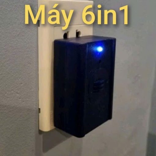 Máy 6in1 đuổi thằn lằn thạch sùng chuột muỗi gián 2024 sử dụng sóng siêu thanh phù hợp cho gia đình sử dụng an toàn 100 - Ảnh 2