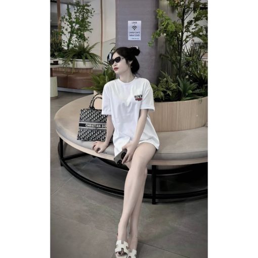 [NEW 2024] Áo Thun Chữ Xước Nam Nữ Chất Liệu Cotton 100% 250gsm Cao Cấp Thoáng Mát Mềm Mịn - Ảnh 5