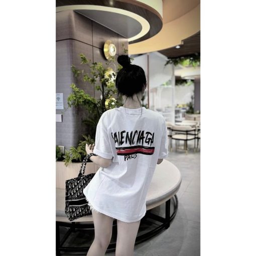 [NEW 2024] Áo Thun Chữ Xước Nam Nữ Chất Liệu Cotton 100% 250gsm Cao Cấp Thoáng Mát Mềm Mịn - Ảnh 2