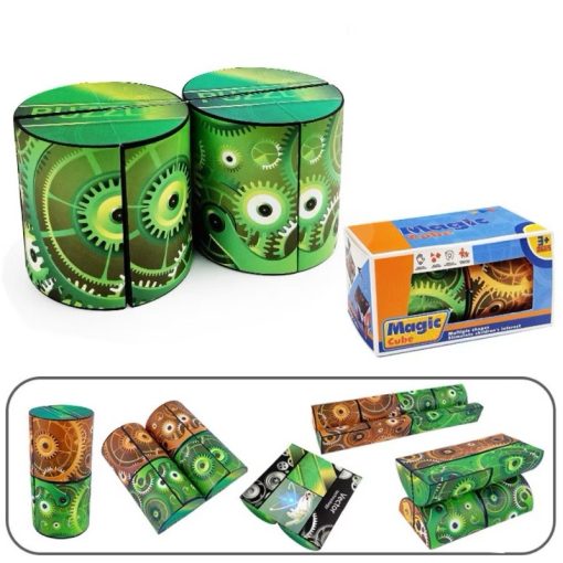 Combo 6 khối Rubik biến thể thế hệ 1 cho bé thoả sức sáng tạo, sét 6 rubik đồ chơi thông minh - Ảnh 5