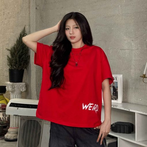 LOCAL BRAND Áo thun The Weird Phong Cách Unisex Form Boxy ATK1240 - Ảnh 3