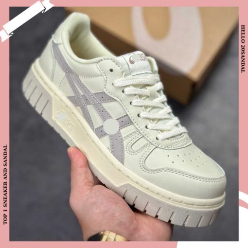 Giày Asicss Vệt Xám,Giày Asicss Phong Cách Thời Trang Dành Cho Nam Và Nữ Full Box - Ảnh 3