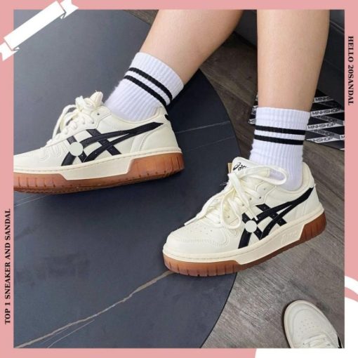 Giày Asicss Vệt Xám,Giày Asicss Phong Cách Thời Trang Dành Cho Nam Và Nữ Full Box - Ảnh 6