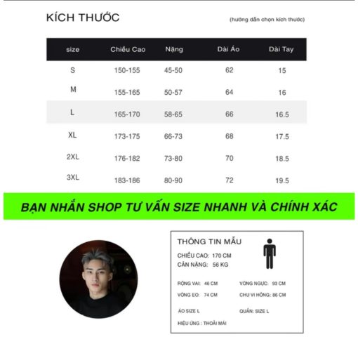 [ BẢN SIÊU CẤP] Áo Thun Nam Tôn Chiều Cao Clean Fit Vải Chống Nhăn - WOMAN WAN Cổ Tròn Menswear - Ảnh 3