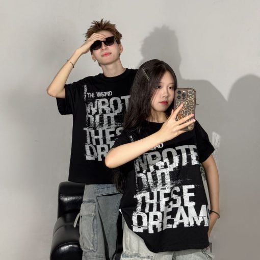 LOCAL BRAND Áo thun The Weird Phong Cách Unisex Form Boxy ATK1246 - Ảnh 3