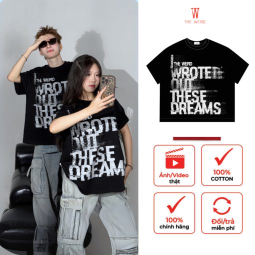LOCAL BRAND Áo thun The Weird Phong Cách Unisex Form Boxy ATK1246 - Ảnh 2