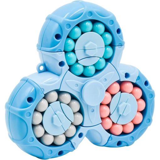 Rubik Biến Thể Hạt Đậu Ma Thuật 6 Mặt 3 Trong 1 - Rubik Bean Hạt Đậu Spinner - Ảnh 4