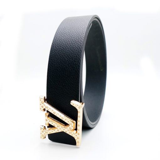 Thắt lưng nam chữ kẻ caro, dây lưng nam Caro đủ màu, đầu khóa cài chữ nhỏ A1C1V - Ảnh 3