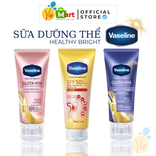 [SIZE DU LỊCH] Sữa Dưỡng Thể VASELINE Cấp Ẩm Bảo Vệ & Chống Nắng Dưỡng Da Sáng Mịn - Ảnh 2