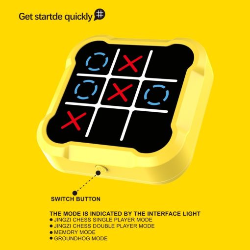 Bộ Đồ Chơi Sáng Tạo XO 3 in 1 Tic-Tac-Toe Các Màu - Ảnh 2