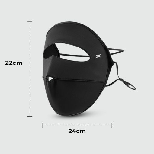 Khẩu Trang Chống Nắng Full Mặt Chống UV UPPER YOU Chất Lụa Băng Mịn Mát Thoáng Khí - FM02 - Ảnh 3
