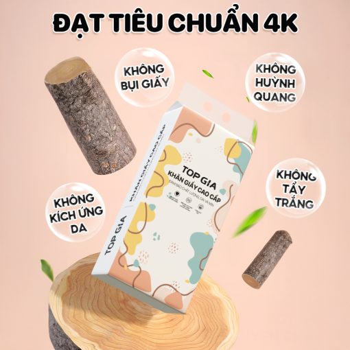 Giấy vệ sinh treo tường TopGia thùng 6 bịch đa sắc treo đa năng từ bột giấy thiên nhiên, 1280tờ/4lớp - Ảnh 5