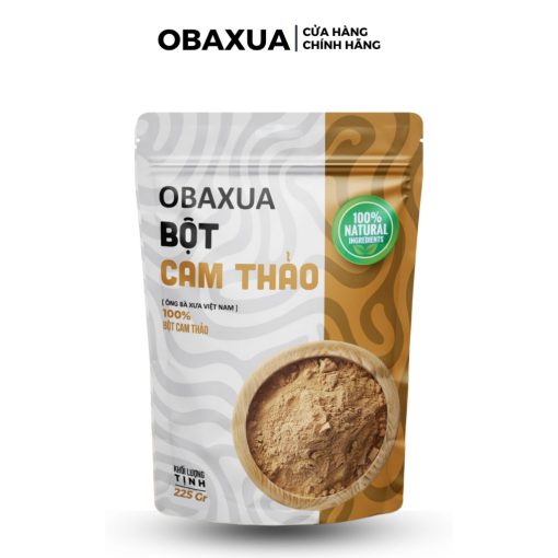 Bột Cam Thảo Nguyên Chất OBAXUA Giảm Mụn, Sáng Da - Ảnh 2
