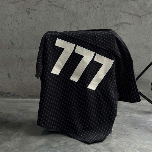Áo Sơ Mi Boxy Lucky 777 INSOMNIA Unisex Local Brand - TS031 - Ảnh 4