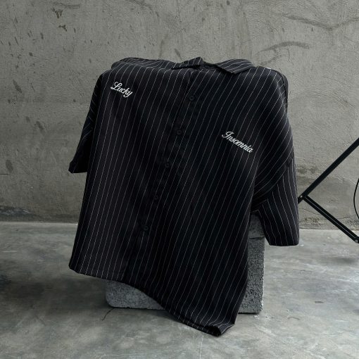 Áo Sơ Mi Boxy Lucky 777 INSOMNIA Unisex Local Brand - TS031 - Ảnh 3
