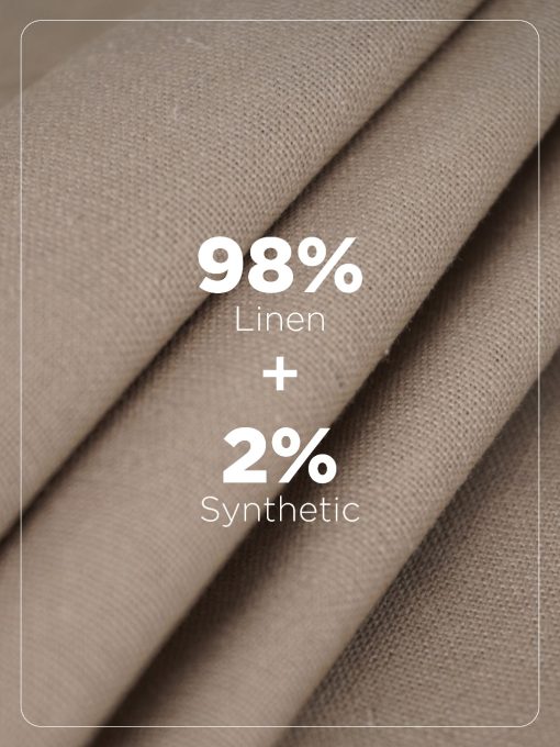 Quần dài LINENE SIMON nam form suông, vải Linen mềm mịn, thoải mái, thanh lịch - HUSSIO - Ảnh 5