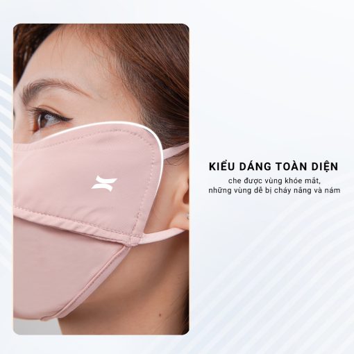Khẩu Trang Chống Nắng Chống UV UPPER YOU Chất Lụa Băng Mịn Mát Thoáng Khí - FM01 - Ảnh 5