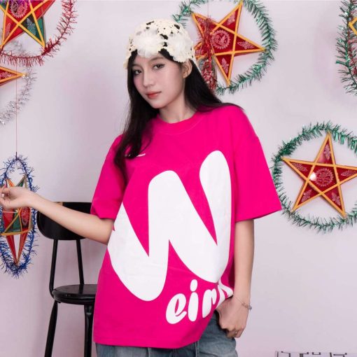 LOCAL BRAND Áo thun The Weird Phong Cách Unisex Form Rộng ATK1098 - Ảnh 3