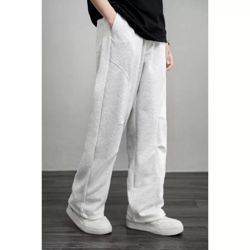 Quần Nỉ Ống Suông Nam Nữ ZONEF STUDIO Chất Nỉ 2 Da Unisex Nam Nữ Đi Học Đi Chơi [QNL] - Ảnh 4