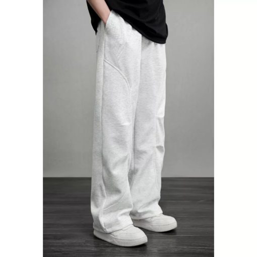 Quần Nỉ Ống Suông Nam Nữ ZONEF STUDIO Chất Nỉ 2 Da Unisex Nam Nữ Đi Học Đi Chơi [QNL] - Ảnh 3