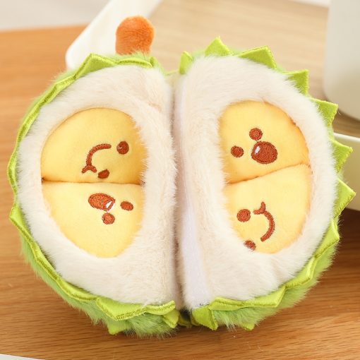 Gấu Bông Sầu Riêng Tách Múi Siêu Hot Nhồi Bông Quả Sầu Riêng Đồ Chơi Có Thể Tách Múi  Quà Tặng Cho Bé - Ảnh 5
