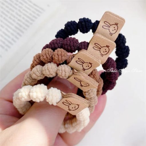Dây buộc tóc tag hình thỏ hàng nhập! (có sẵn, hình thật) THẢO NGỌC STORE - Ảnh 6