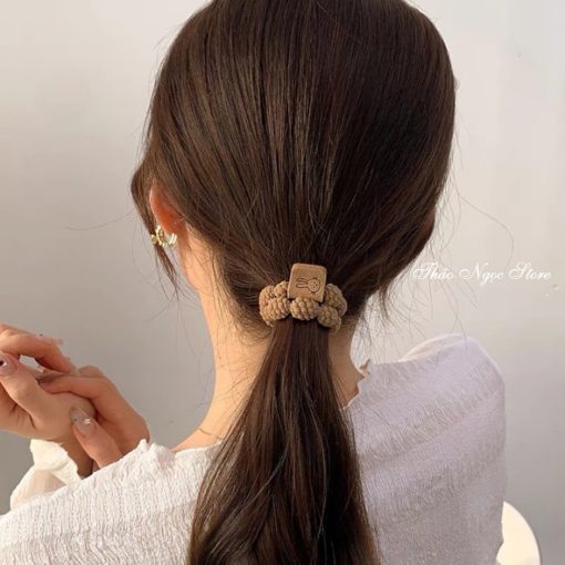 Dây buộc tóc tag hình thỏ hàng nhập! (có sẵn, hình thật) THẢO NGỌC STORE - Ảnh 5