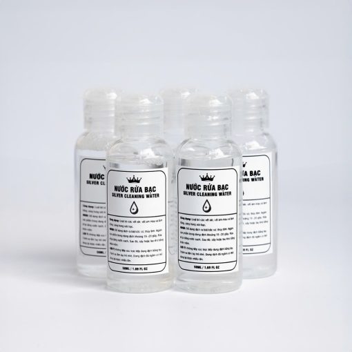 Nước rửa bạc loại to 50ml làm bóng sáng và làm mới trang sức bạc TBHP - Ảnh 3