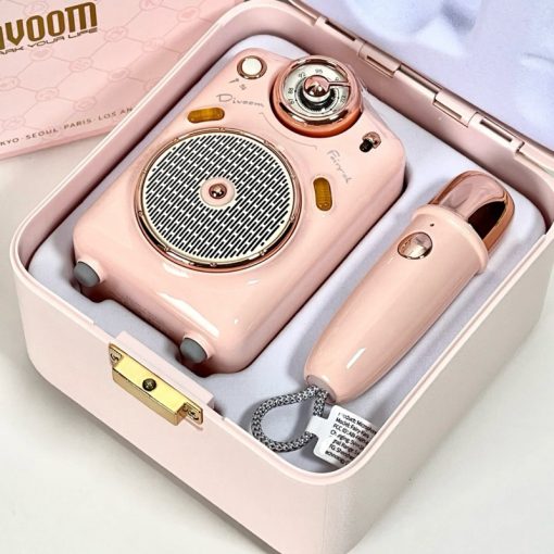 Loa bluetooth mic Divoom model little witch 2 - bộ đôi Divoom Bluetooth fairy kara KTV - Một Chút Xinh - Ảnh 6