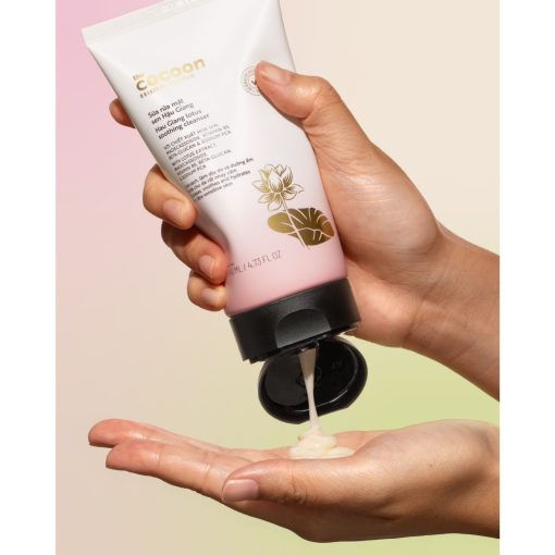 Sữa rửa mặt sen Hậu Giang Cocoon 140ml - Ảnh 5