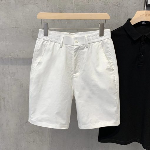 QUẦN SHORT KAKI QUẦN ĐÙI NAM GIÓ MEN&BASIC Cạp Nửa Chun Dáng Trẻ Trung Vải Mềm Mại Thoáng Mát Dãn - Ảnh 4