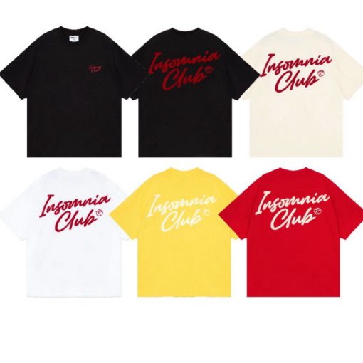 Áo Thun Boxy 280GSM Thêu Xù Ver 2 INSOMNIA Unisex Local Brand - TS029 - Ảnh 2