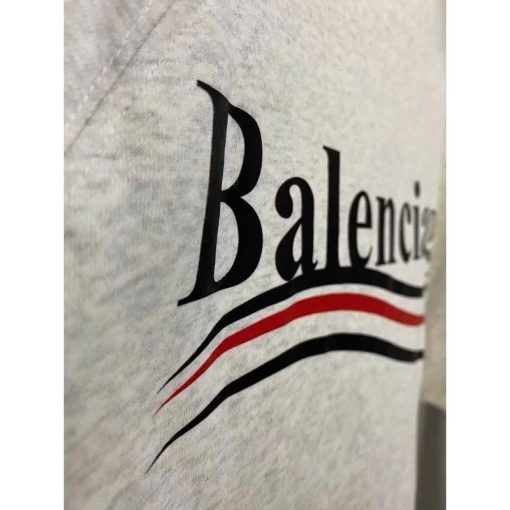 Áo Sweater Balen.ciagaSóng Nỉ Bông Cotton Dày Dặn Form Rộng Basic Phù hợp cho mùa đông - Ảnh 5