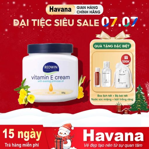 Kem dưỡng Redwin Vitamin E Cream Chính Hãng 300g - Ảnh 2