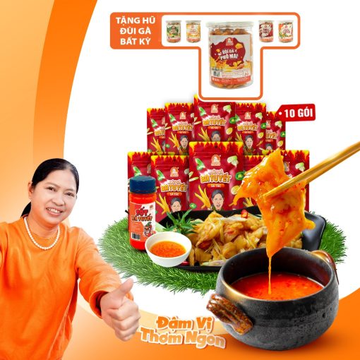 Combo Tri Ân : 10 chân gà + sốt nhỏ + tặng 1 hũ đùi gà- ĂN CÙNG BÀ TUYẾT - Ảnh 6