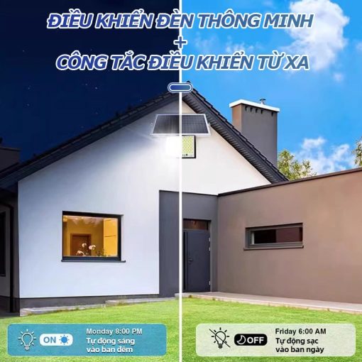 Đèn Năng Lượng Mặt Trời Chống Loá, ONR, Loại Đèn Led, 500W, Bộ Hai Cái, Bảo Hành 5 Năm - Ảnh 5