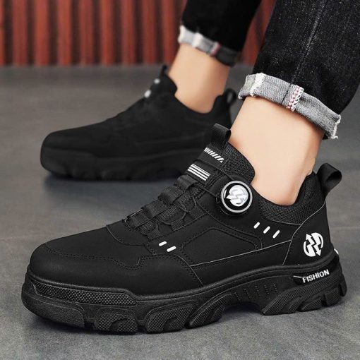 Giày Thể Thao Nam Nút Vặn H081 Giày Sneaker Tăng Chiều Cao - Ảnh 5
