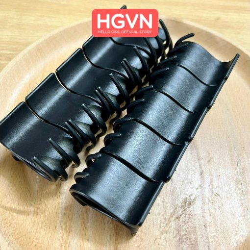 SET 12 Kẹp Càng Cua Nhựa Trong Suốt Cao Cấp - Ảnh 4