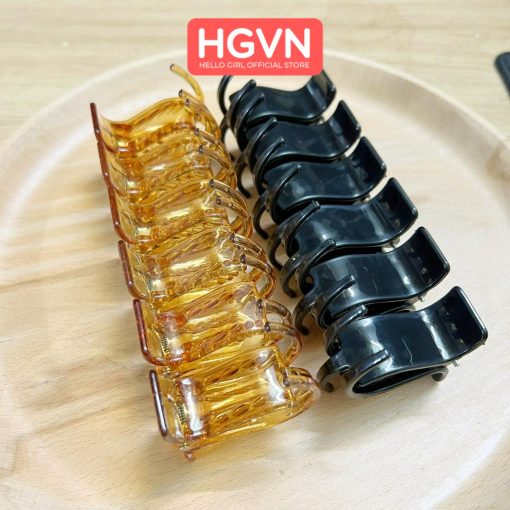 SET 12 Kẹp Càng Cua Nhựa Trong Suốt Cao Cấp - Ảnh 6