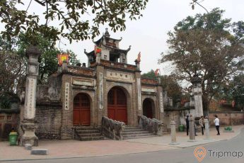 cổng thành cổ loa, chụp ban ngày, ảnh chụp ngoài trời