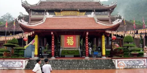 Kiến trúc chùa Hoa Yên mang đậm chất Phật giáo đại thừa