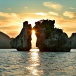 Một bức ảnh đẹp chụp Hòn Trống Mái, Vịnh Hạ Long